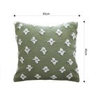 SOGA 2X 45cm Geometric Cross Pattern Pillow Cover