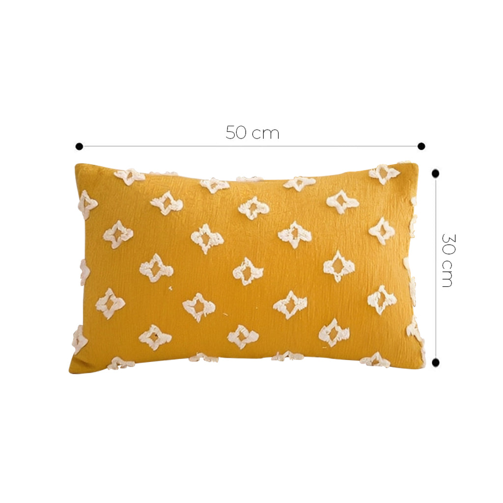 SOGA 30x50cm Diamond Pattern Pillowcase