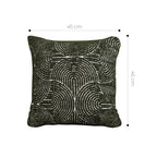 SOGA 2X 45cm Modern Boho Green Tufted Pillowcase