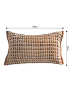 SOGA Set of 2 Modern Brown Pillowcases – 30x50cm Decorative Cushion Covers