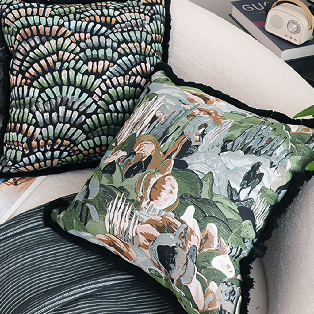 SOGA 45cm Artistic Landscape Tapestry Pillow Case