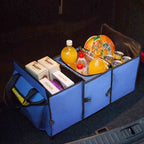 SOGA Car Portable Storage Box Waterproof Oxford Cloth Multifunction Organizer Black