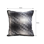 SOGA 45cm Pixelated Comfort Square Pillowcase