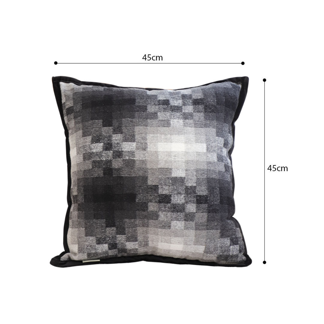 SOGA 45cm Pixelated Comfort Square Pillowcase