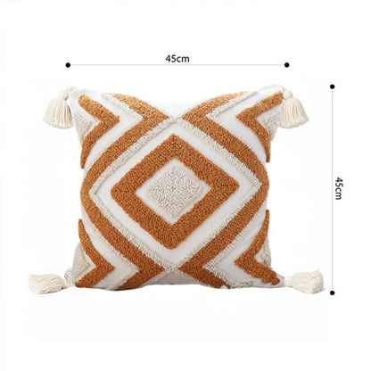 SOGA 45cm Layered Diamond Luxe Pillowcase