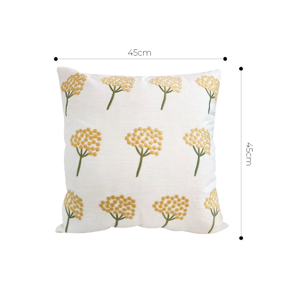 SOGA 45cm Sunny Dandelion Print Pillow Cover