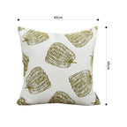 SOGA 45cm Harvest Patch” Rustic Pumpkin Decorative Pillowcase