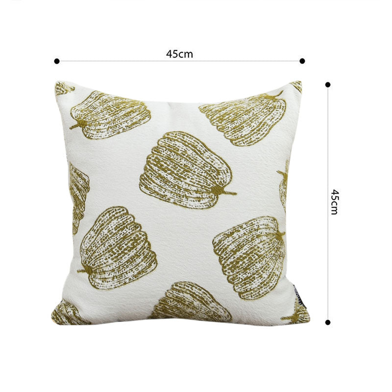 SOGA 45cm Harvest Patch” Rustic Pumpkin Decorative Pillowcase