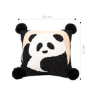 SOGA 45cm Panda Pom-Pom Decorative Pillowcase