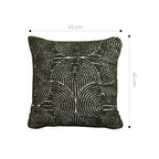 SOGA 45cm Modern Boho Green Tufted Pillowcase