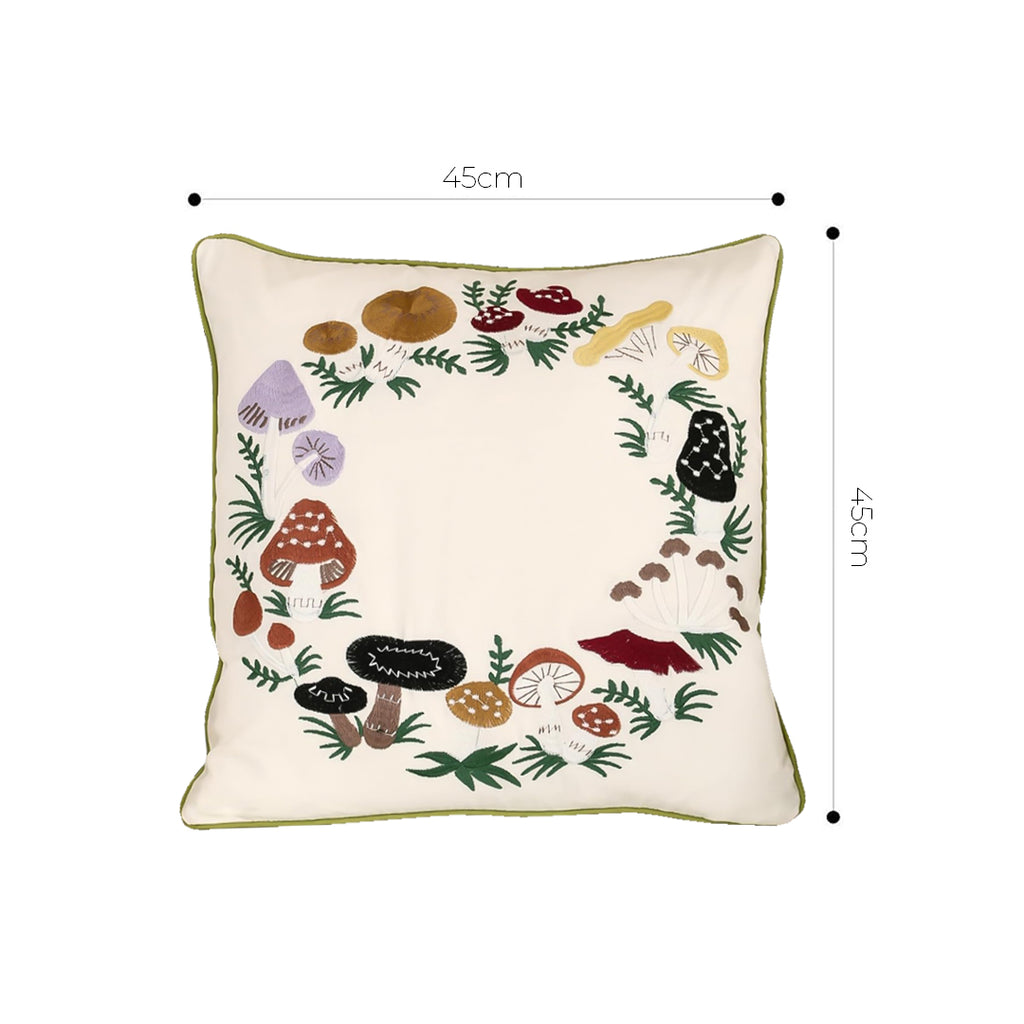 SOGA 45cm Vintage Floral Pillowcase