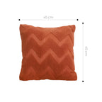 SOGA 45cm Chevron Zigzag Pillowcase