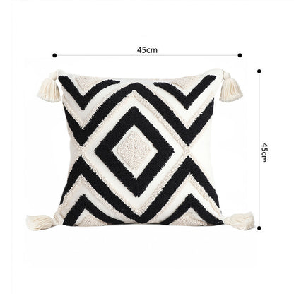 SOGA 45cm Bold Tribal Geometry Pillowcase