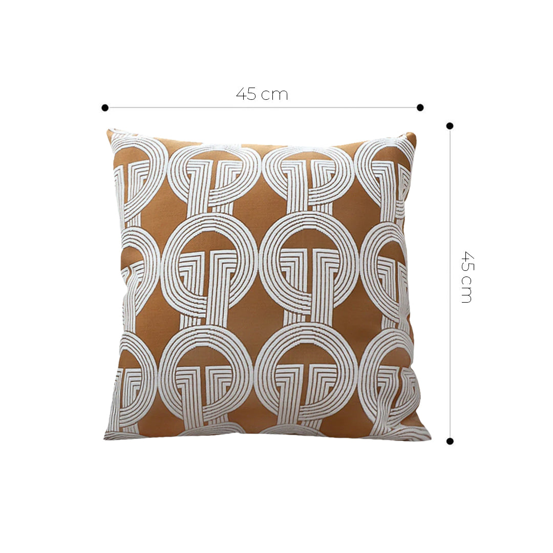 SOGA 2X 45cm Elegant Scallop Pattern Pillowcase