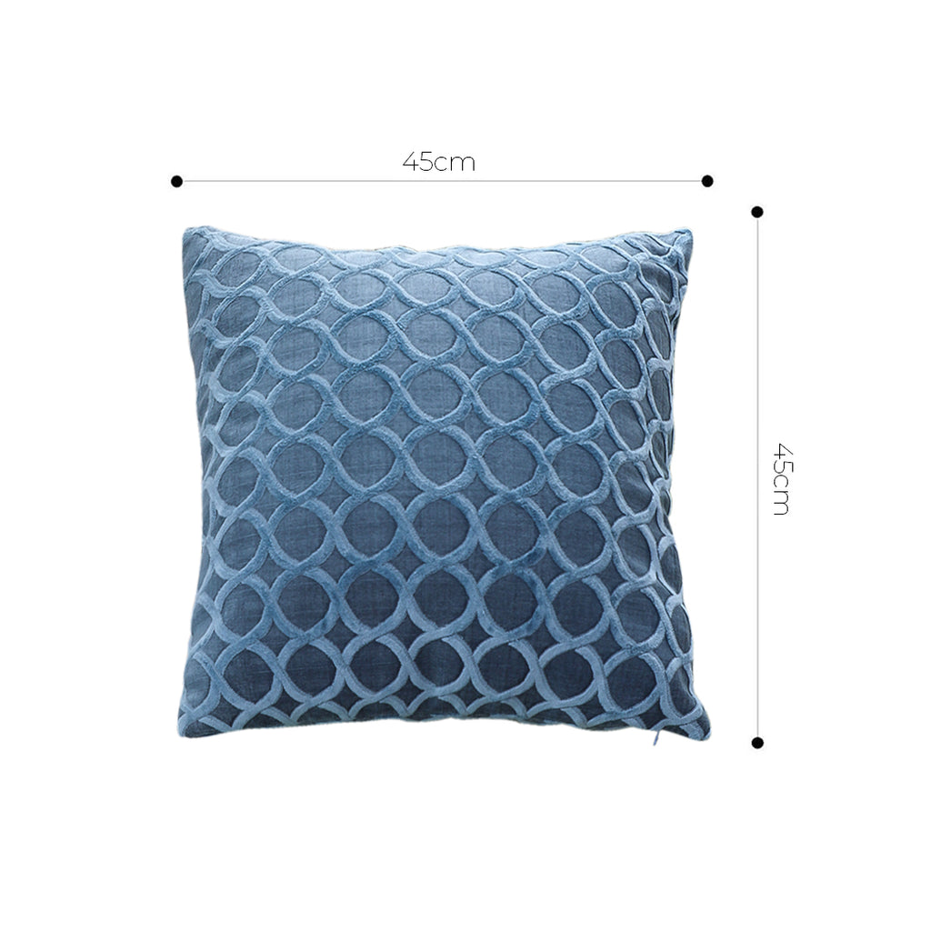 SOGA 45cm  Geometric Circle Pillowcase