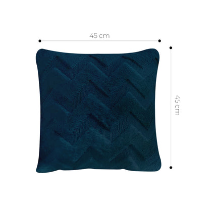 SOGA 45cm Chevron Luxe Pillowcase