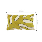 SOGA 2X 38x60cm Coral Branch Pillowcase (Yellow)