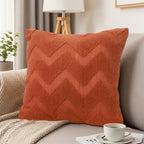 SOGA 45cm Chevron Zigzag Pillowcase