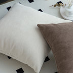 SOGA 2X 45cm Luxe White Rectangular Lumbar Pillowcase