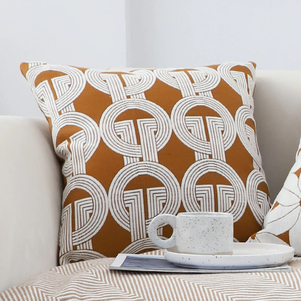SOGA 45cm  Elegant Scallop Pattern Pillowcase