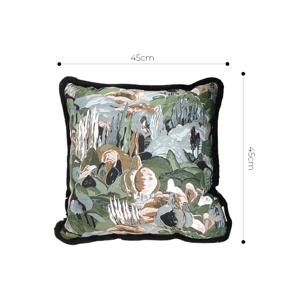 SOGA 45cm Artistic Landscape Tapestry Pillow Case