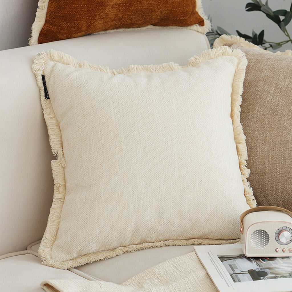 SOGA 2X 45cm Cream White Pillowcase