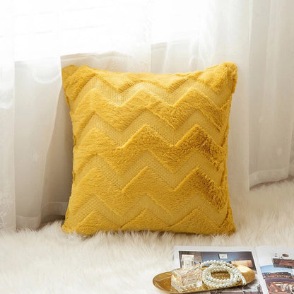 SOGA 45cm Chevron Sunshine Pillowcase