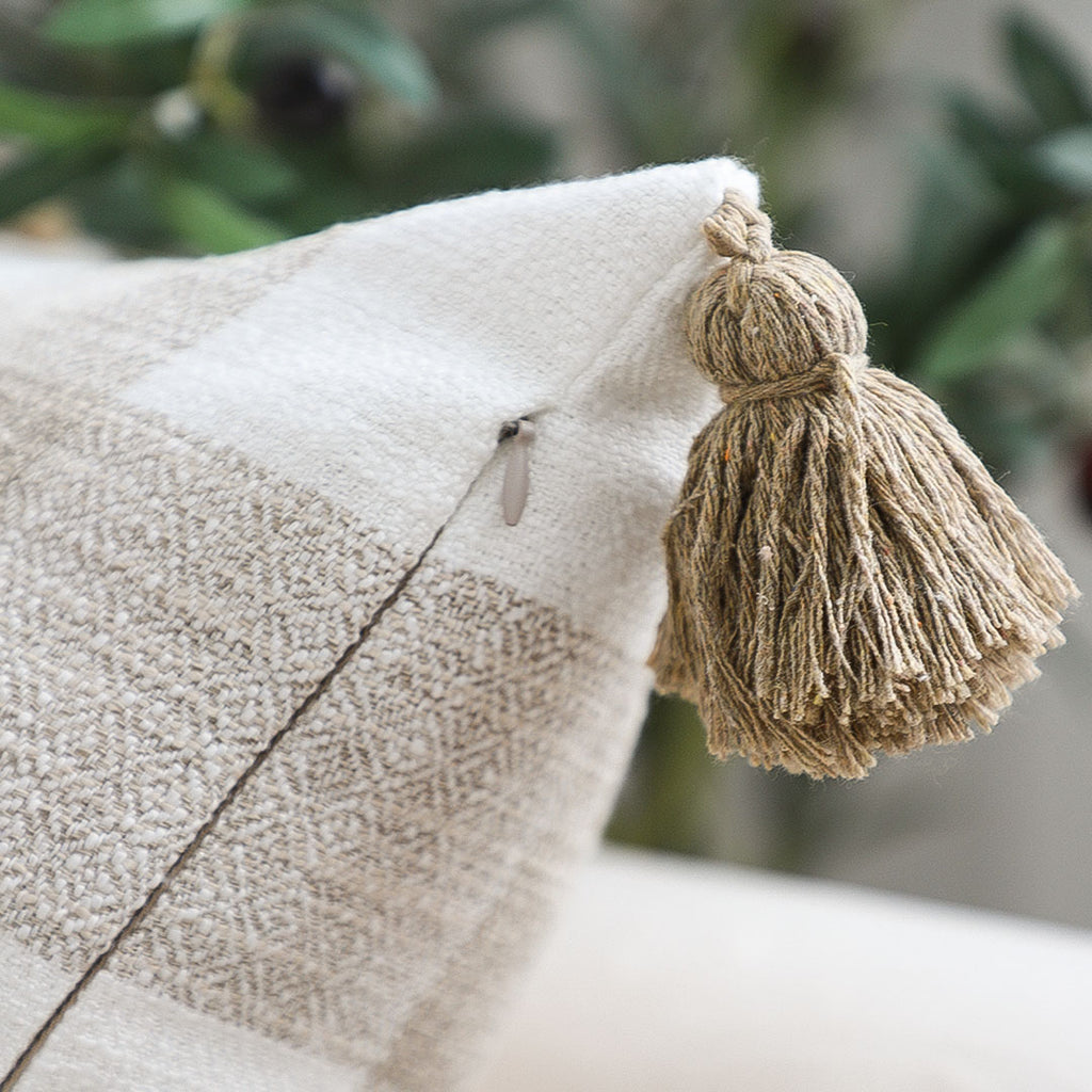 SOGA 2X 45cm Classic Gingham Check Pillowcases – Timeless Decorative Cushion Covers for Sofa, Bed & Home Décor