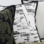 SOGA 45cm Modern Monochrome Grid Pillowcase