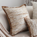 SOGA 45cm Rustic Wood-Inspired Cushion Cover