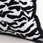 SOGA 45cm Abstract Zebra Stripe Accent Pillow Cover