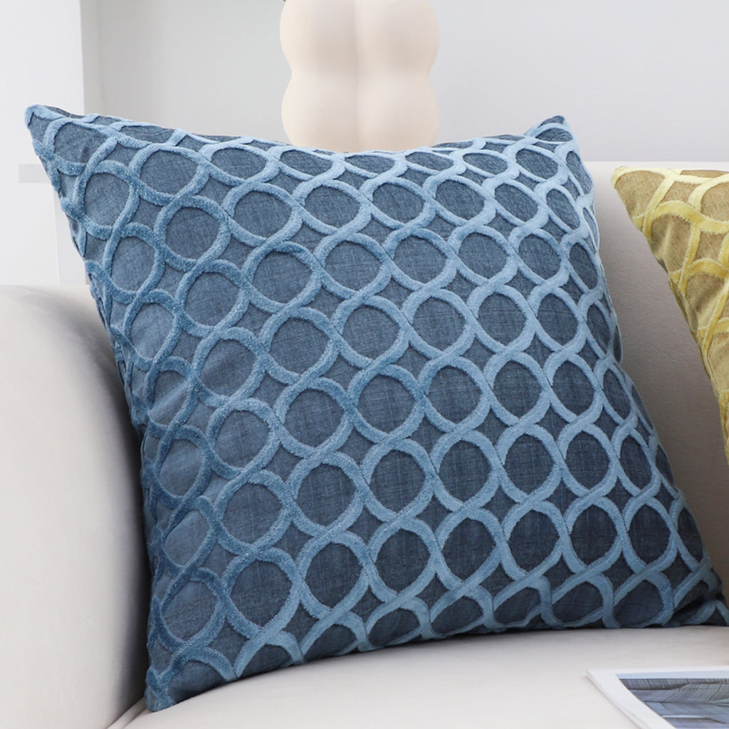 SOGA 45cm  Geometric Circle Pillowcase