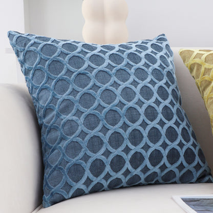 SOGA 45cm  Geometric Circle Pillowcase
