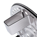 SOGA 2X 28cm Stainless Steel Steamer Insert Stock Pot Steaming Rack Stockpot Tray