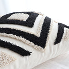 SOGA 2X 45cm Bold Tribal Geometry Pillowcases – Modern Boho Decorative Cushion Covers for Sofa, Bed & Home Décor