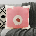 SOGA 45cm Blush Bloom Pillowcase