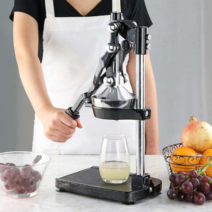 SOGA 2X Commercial Stainless Steel Manual Juicer Hand Press Juice Extractor Squeezer Black