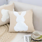 SOGA 45cm White Bunny Pillowcase