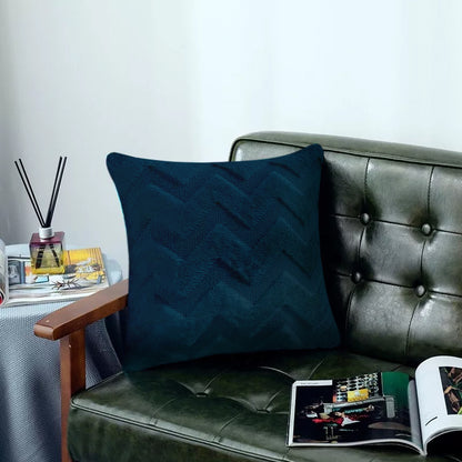 SOGA 45cm Chevron Luxe Pillowcase