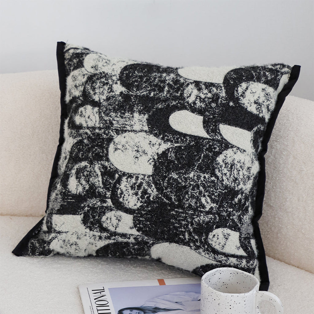 SOGA 2X 30X50cm Neutral Wood-Texture Pillowcase
