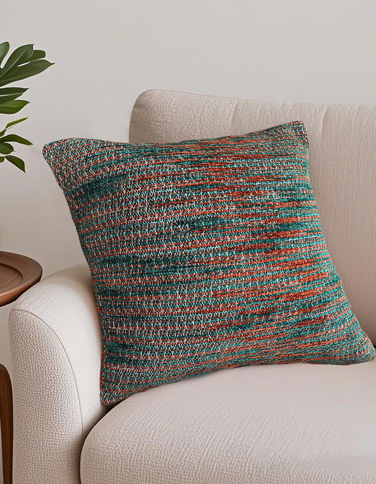 SOGA 2X 45cm Textured Woven Pillowcase