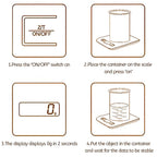 SOGA 5kg/1g Kitchen Food Diet Postal Scale Digital Lcd Electronic Jewelry Weight Scale