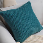 SOGA 45cm Textured Teal Pillowcase