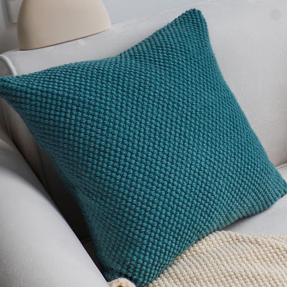 SOGA 45cm Textured Teal Pillowcase