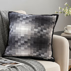 SOGA 45cm Pixelated Comfort Square Pillowcase
