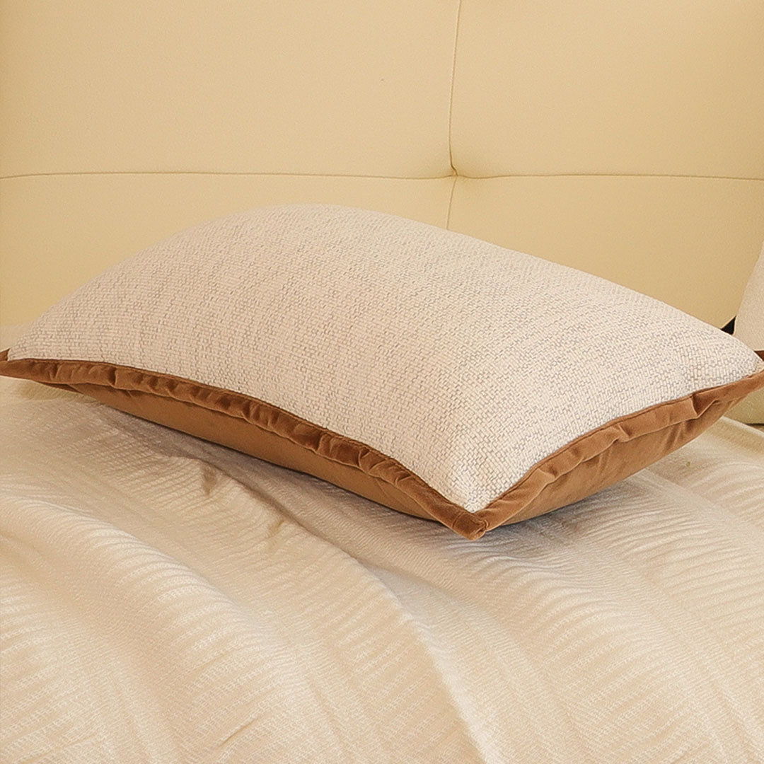 SOGA 45cm Black & White Botanical Modern Pillowcase