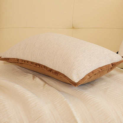 SOGA 45cm Black & White Botanical Modern Pillowcase