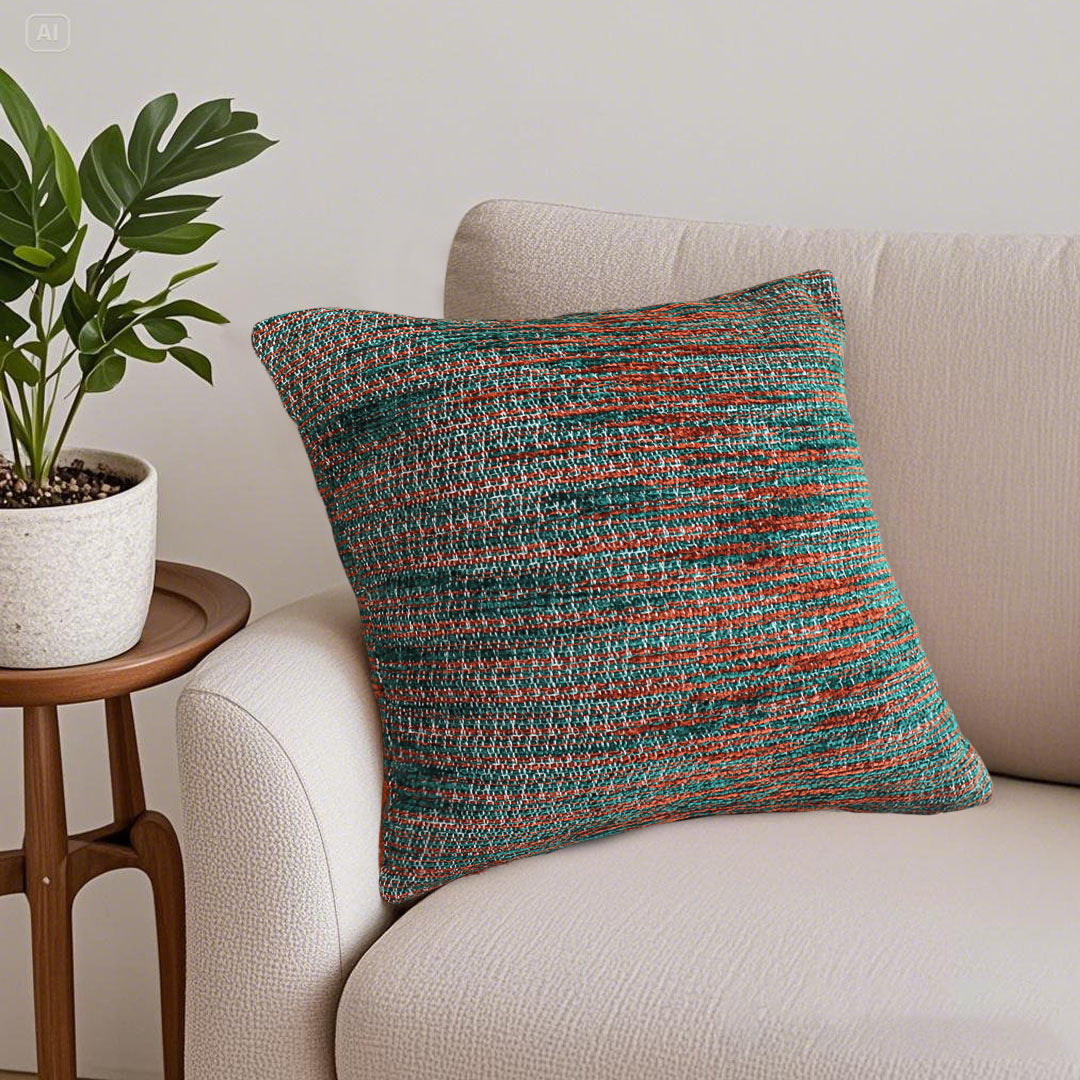 SOGA 45cm Textured Woven Pillowcase