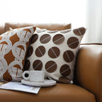 SOGA 45cm Mid-Century Dot Pattern Pillow Cover