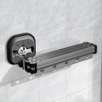 SOGA 2X 36.7in Wall-Mounted Clothing Dry Rack Retractable Space-Saving Foldable Hanger